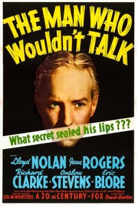 The Man Who Wouldn’t Talk